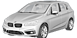 BMW F45 P1A32 Fault Code